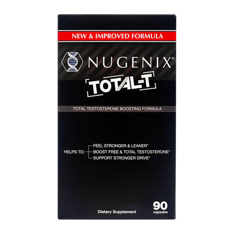 Nugenix Suplemento Deportivo Vitamínico Total T Boost, 90 Cápsulas