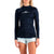 Oneill Camiseta Manga Larga Rash Guard Slim Fit Azul, para Mujer