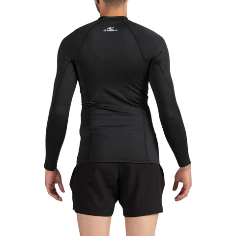 Oneill Camiseta Manga Larga Rash Guard Slim Fit Negro, para Hombre