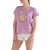 Oneill Camiseta Classic Paceful Power Lila, para Mujer