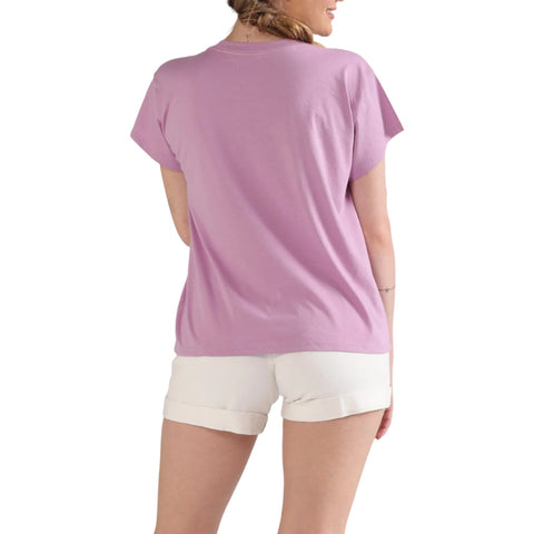 Oneill Camiseta Classic Paceful Power Lila, para Mujer