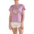 Oneill Camiseta Classic Paceful Power Lila, para Mujer