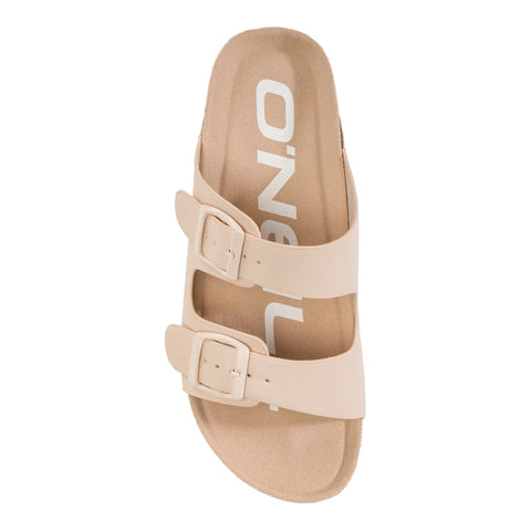 Oneill Sandalias Sandy Slider Low Crema, para Mujer