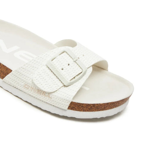 Oneill Sandalias Solano Slider Low Blanco, para Mujer