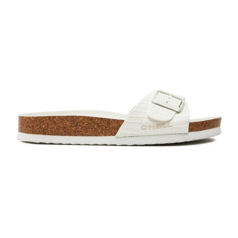 Oneill Sandalias Solano Slider Low Blanco, para Mujer