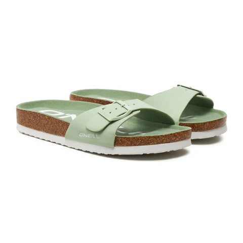 Oneill Sandalias Solano Slider Low Verde Menta, para Mujer