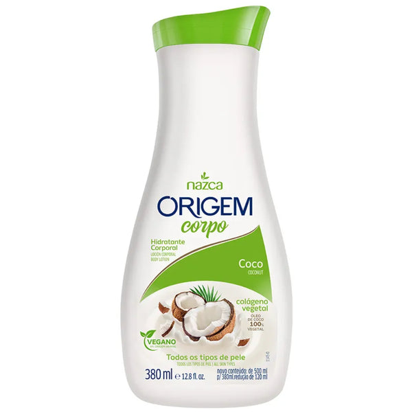 Origem Nazca Crema Corporal de Coco 380 Ml