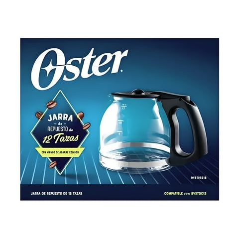 Oster Jarra de Repuesto para Cafetera 12 Tazas, BVSTRC12