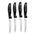 Oster Set Cuchillos de Acero Inoxidable para Carne, 4 Piezas