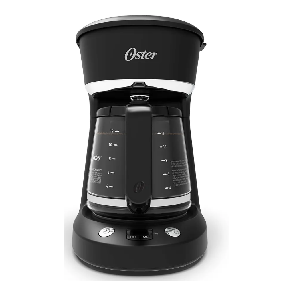 Oster Cafetera Eléctrica Programable 12 Tazas, BVSTDCP12B