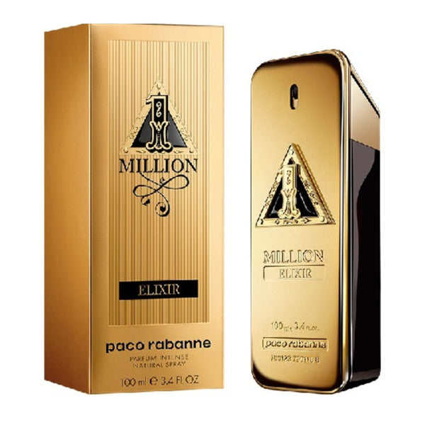 Paco Rabanne Perfume 1 Million Elixir Parfum Intense Para Hombre, 100 ml