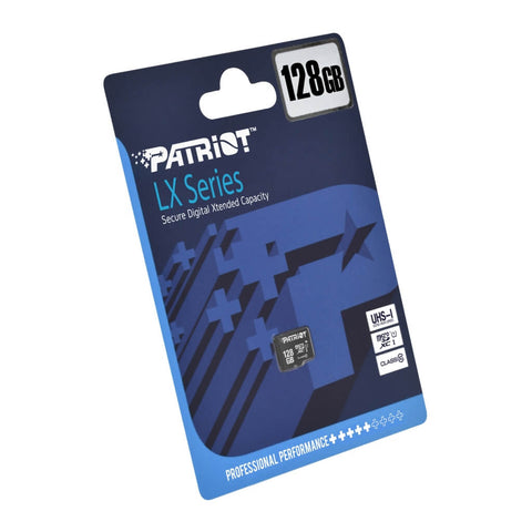 Patriot Tarjeta de Memoria MicroSDXC 128GB LX V10, PSF128GMDC10