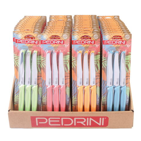 Pedrini Set Cuchillos de Mesa Prochef, 6 Piezas