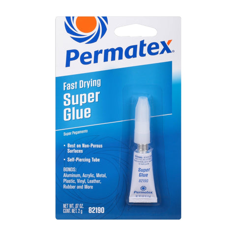 Permatex Pegamento Super Glue, 2 Gramos