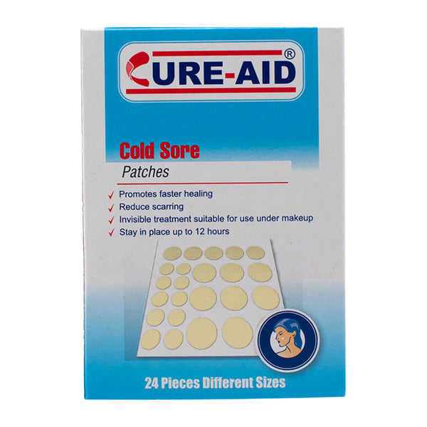 Pharmaplast Parches Hidrocoloides para Acné Cold Sore Cure-aid, 24 Piezas