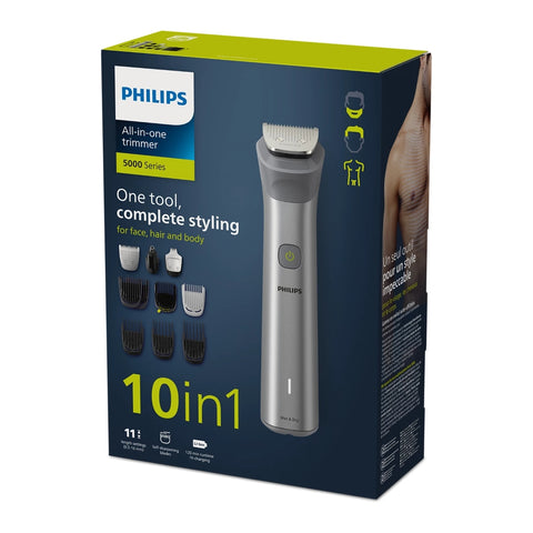 Philips Afeitadora Corporal Multigroom 10 en 1, MG592015