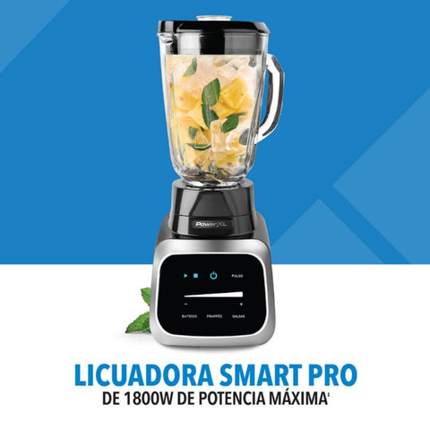 Power XL Licuadora Smart Pro con Jarra de Vidrio 2 Litros, BL6018-0BPLA