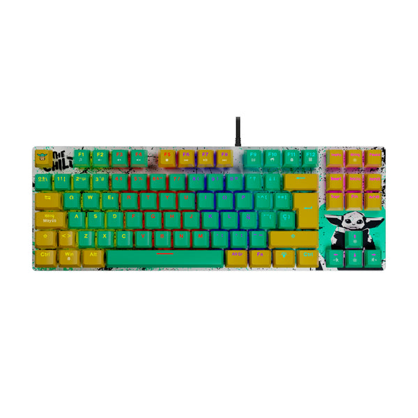 Primus Gaming Teclado Alámbrico Mecánico Gaming Grogu Ballista 80T, Español