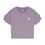 Puma Camiseta Crop Top Classics Baby Tee W Lila, para Mujer