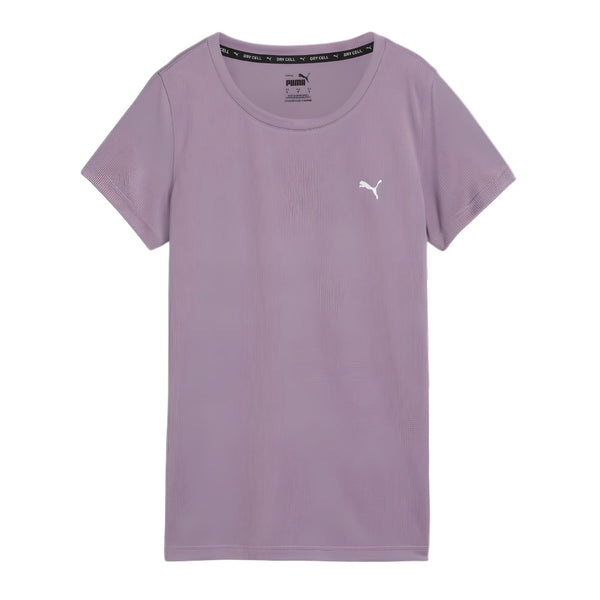 Puma Camiseta Deportiva Performance Tee W Lila, para Mujer