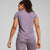 Puma Camiseta Deportiva Performance Tee W Lila, para Mujer