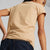 Puma Camiseta Essential Logo Tee S Beige, para Mujer