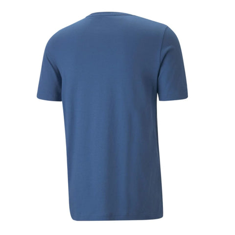 Puma Camiseta Essentials+2  Colour Logo Azul, para Hombre