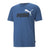 Puma Camiseta Essentials+2  Colour Logo Azul, para Hombre