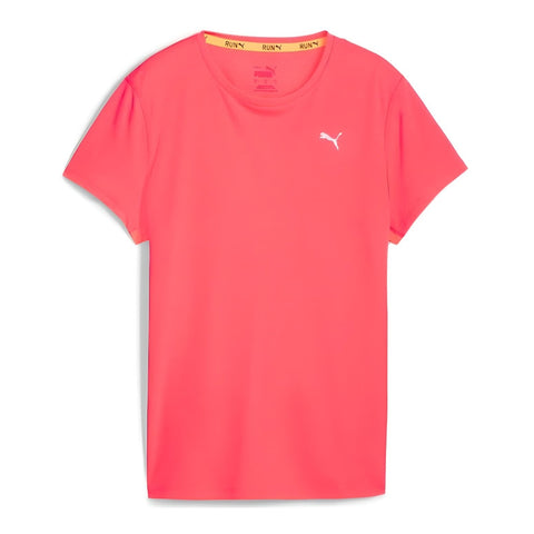 Puma Camiseta Run Favorites Velocity Tee W Rosa Neón, para Mujer