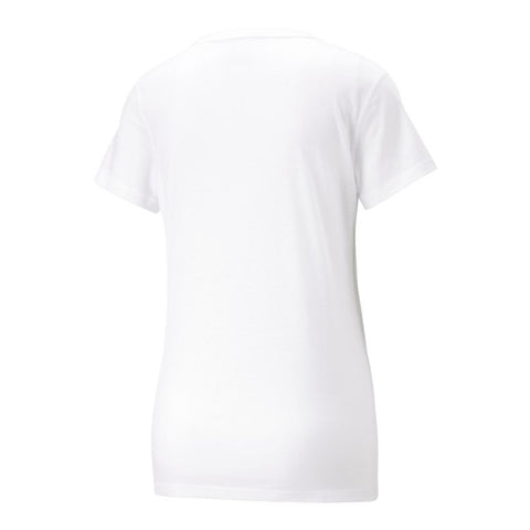 Puma Camiseta Train Graphic SS Tee Blanco, para Mujer