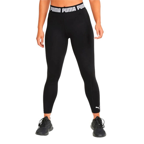 Puma Licra Deportiva Larga Strong High Waist F Negro, para Mujer