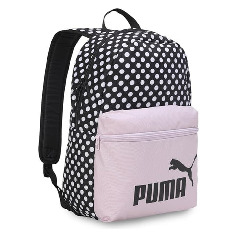 Puma Mochila Casual Phase AOP, Negro