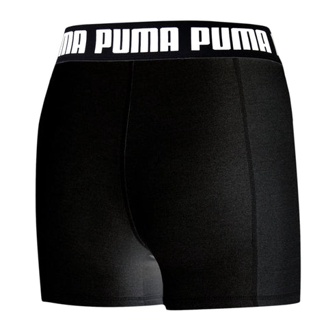 Puma Licra Deportiva Corta Train Strong 3 Tight Negro, para Mujer