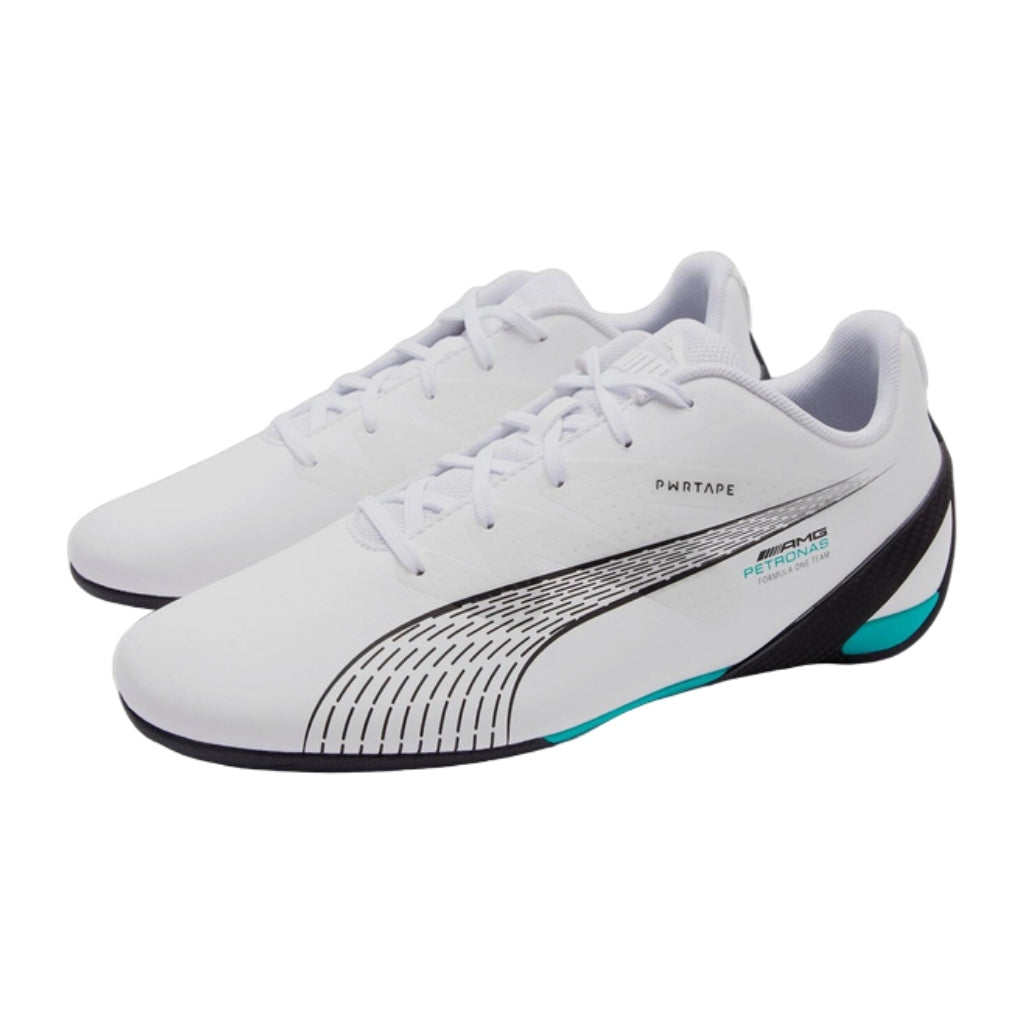 Puma Tenis MAPF1 Carbon Cat Blanco/Verde/Negro, para Hombre