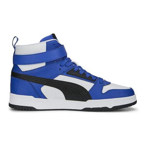 Puma Tenis RBD Game Blanco/Negro/Azul Real, para Hombre