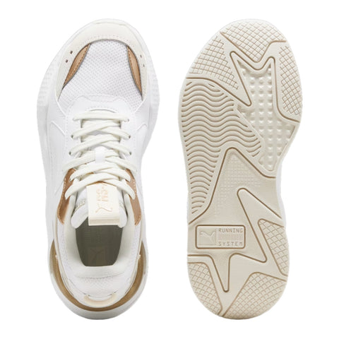 Puma Tenis RS-X Glam Blanco/Dorado, para Mujer