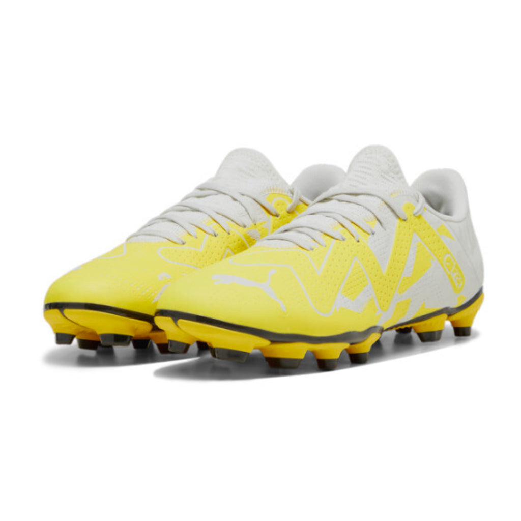 Puma Tacos de Fútbol Future 7 Play FG/AG Amarillo, para Hombre