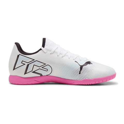 Puma Tenis para Fútbol Future Play IT Blanco/Rosa, para Hombre