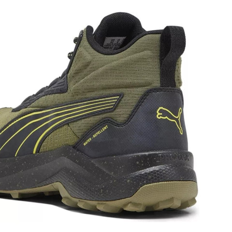 Puma Zapatos para Hiking Obstruct Pro Mid Verde Olivo/Negro, para Hombre