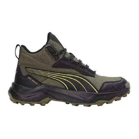 Puma Zapatos para Hiking Obstruct Pro Mid Verde Olivo/Negro, para Hombre