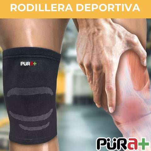 Pura+ Rodillera Sport Elástica 3D Flex