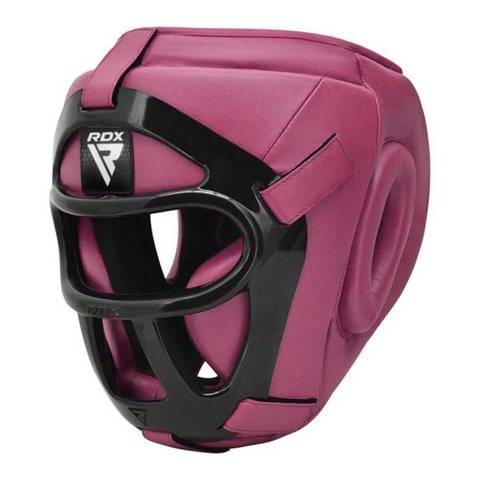 RDX Casco de Boxeo T1, Rosa