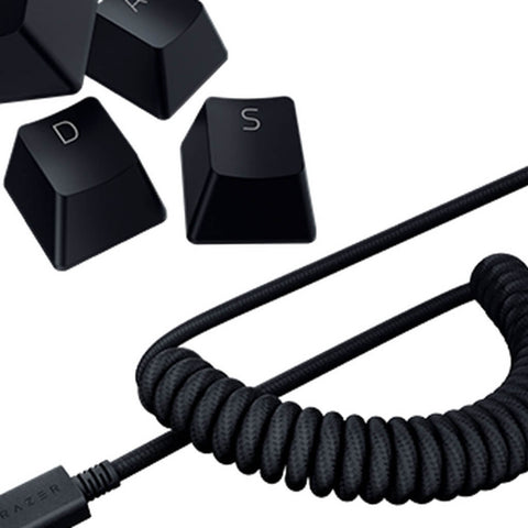 Razer Set de Actualización de Teclas PBT + Cable en Espiral, 120 Piezas