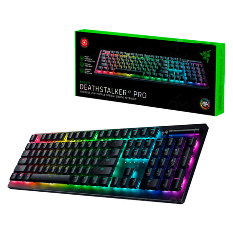 Razer Teclado Gaming Razer Deathstalker V2 Pro, RZ03-04360200-R3U1