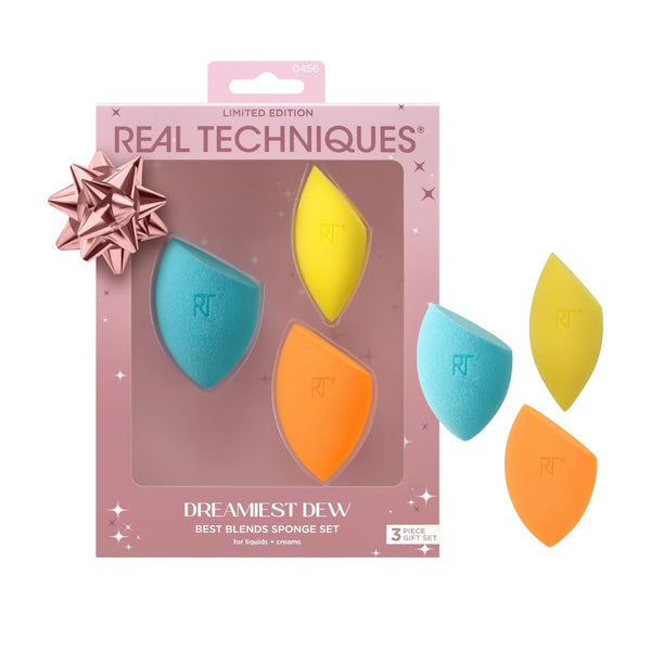 Real Technique Set de Esponjas de Maquillaje Dreamiest Dew, 3 Unidades