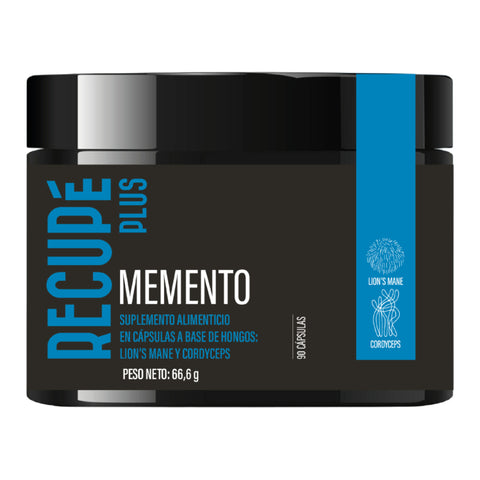 Recupé Plus Memento Suplemento Alimenticio + Gratis Suplemento Alimenticio Jengibre, Cúrcuma y Vitamina C