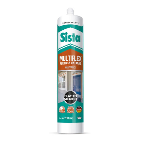 Henkel Silicón Puertas/Ventanas Sista Multiflex, 280ml