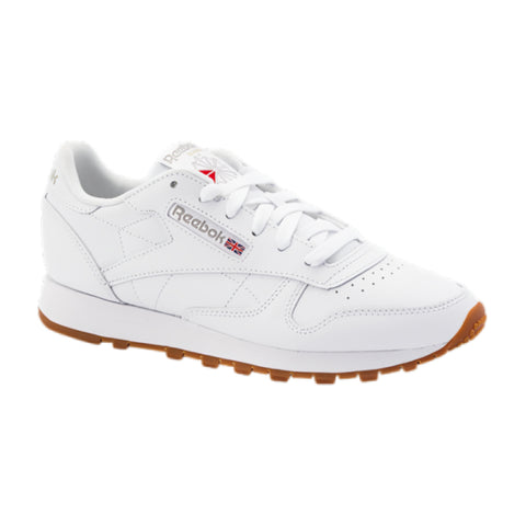 Reebok Tenis Classic Leather Blanco/Café, Unisex