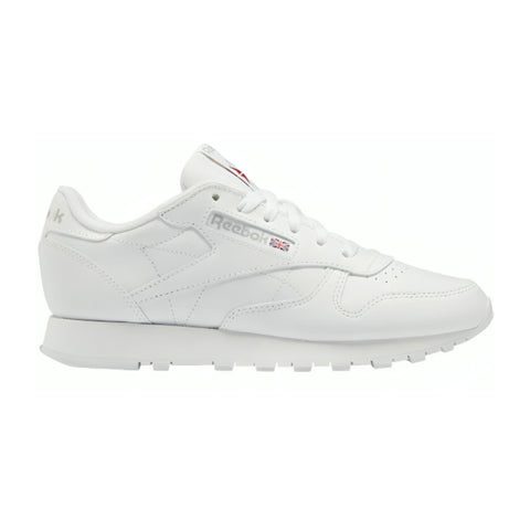 Reebok Tenis Classic Leather Blanco, para Mujer