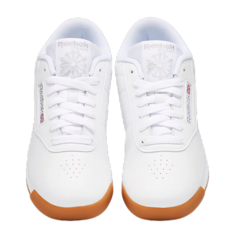 Reebok Tenis Princess Blanco/ Café, para Mujer